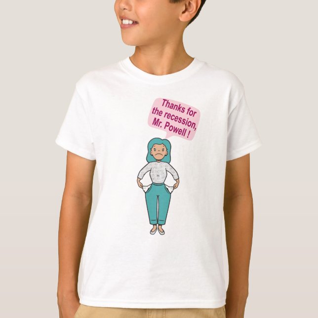 Sind wir in einer Rezession? T-Shirt (Vorderseite)