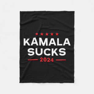 Sind zum Kotzen 2024 Anti Kamala Harris Fleecedecke