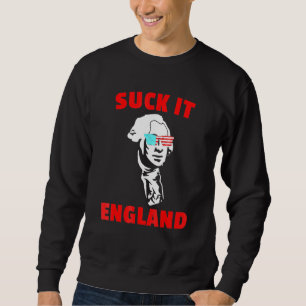 Sind zum Kotzen England 4. Juli für Männer Frauen Sweatshirt