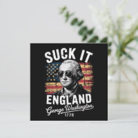 Sind zum Kotzen England 4. Juli George Washington 