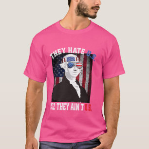 Sind zum Kotzen England 4. Juli George Washington T-Shirt