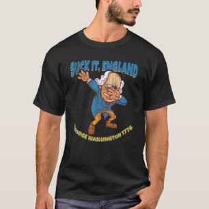 Sind zum Kotzen England George Washington 1776 4. T-Shirt