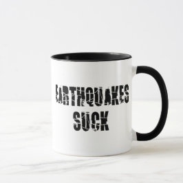 Sind zum Kotzen Erdbeben - Quake Survivor Tasse