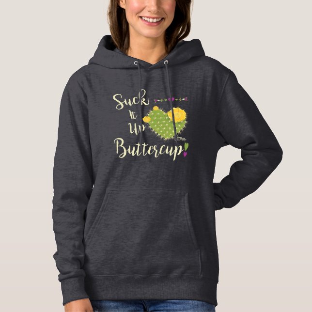 Sind zum Kotzen es auf Buttertasse Hoodie (Vorderseite)