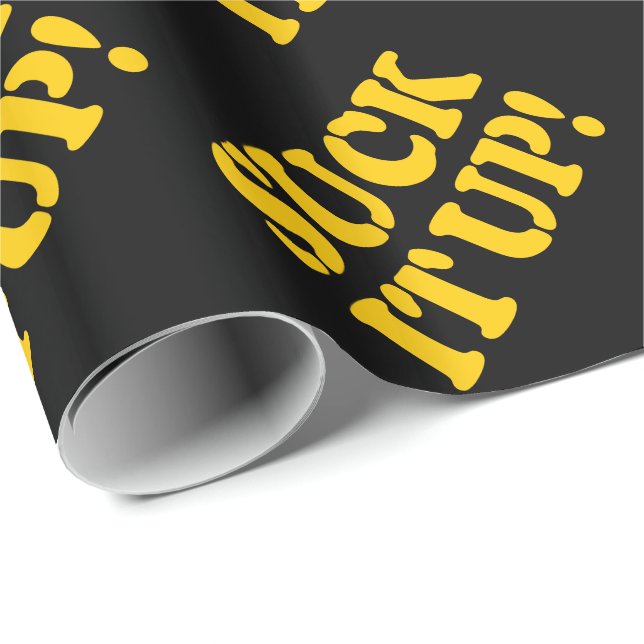 SIND ZUM KOTZEN ES AUF! GESCHENKPAPIER (Rolleneckpunkt)