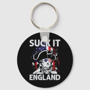 Sind zum Kotzen It England Funny 4. Juli Gedenktag Schlüsselanhänger