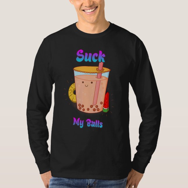 Sind zum Kotzen meine Balls Bubble Tee Sarcastic (Vorderseite)