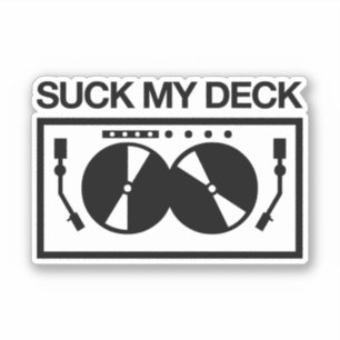 Sind zum Kotzen mir Deck Aufkleber