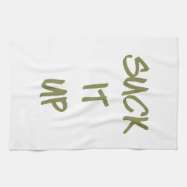 Sind zum Kotzen Sie es herauf motivierend Geschirrtuch