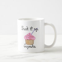 Sind zum Kotzen Sie es oben, Kuchen-Tasse