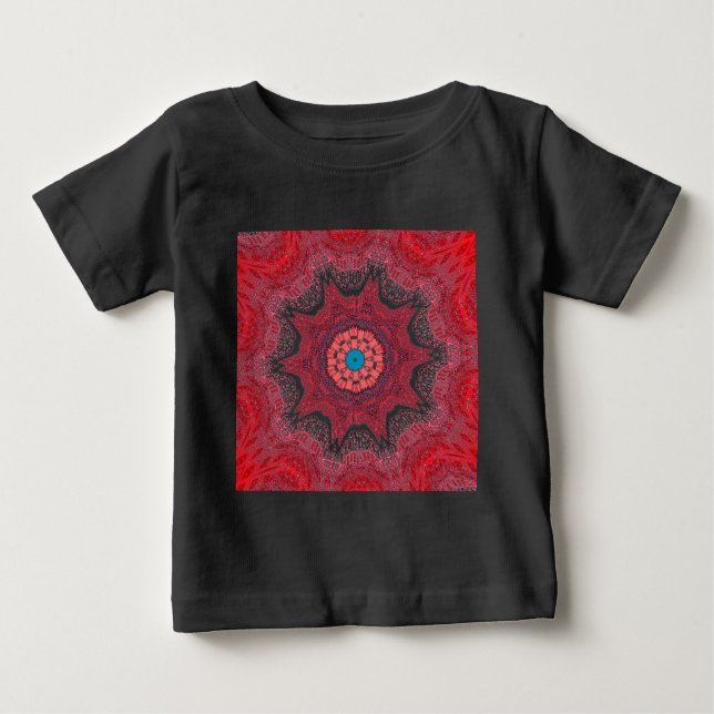 Sindh ethnische Stammesmuster.jpg Baby T-shirt (Vorderseite)