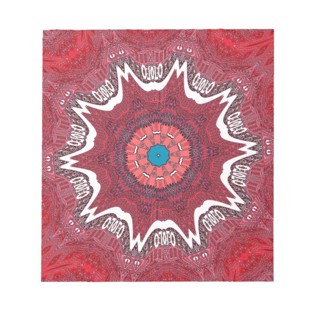 Sindh-Stammesmuster Notizblock (Vorderseite)