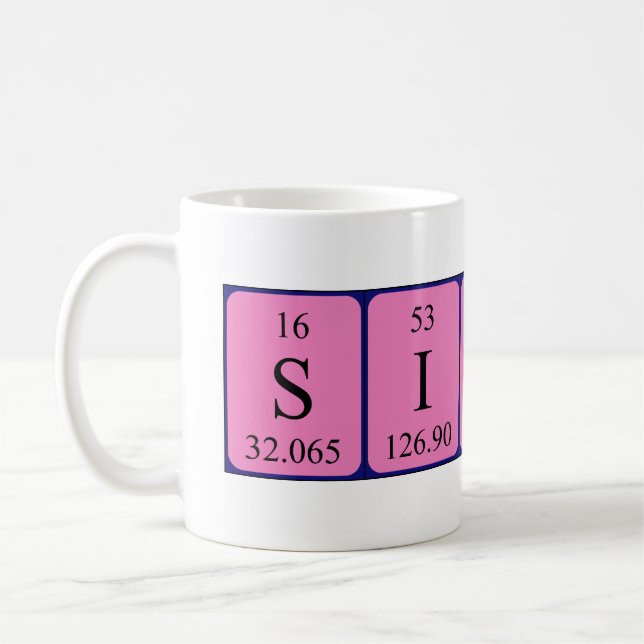 Sindi Periodenname Tasse (Links)