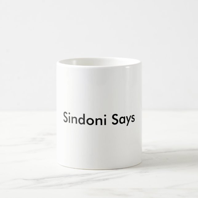 Sindoni sagt Tasse (Mittel)