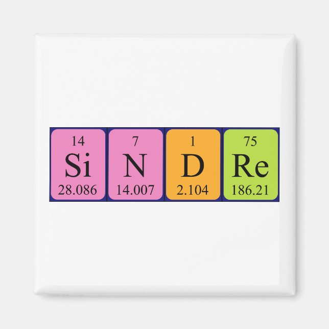 Sindre Periodenmagnet Magnet (Vorne)