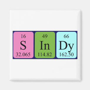 Sindy Periodenmagnet Magnet