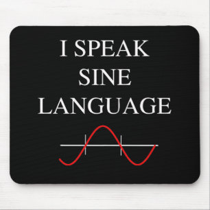Sine Language Mousepad