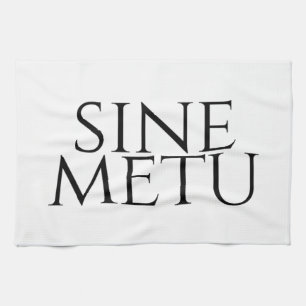 Sine Metu - ohne Angst Geschirrtuch