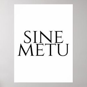 Sine Metu - ohne Angst Poster