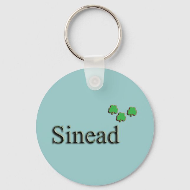 Sinead Irish Name Schlüsselanhänger (Vorderseite)