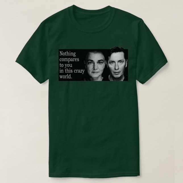 Sinead OConnor und Christy Dignam T-Shirt (Design vorne)