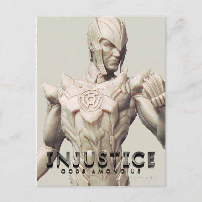 Sinestro Alternate Postkarte (Vorderseite)