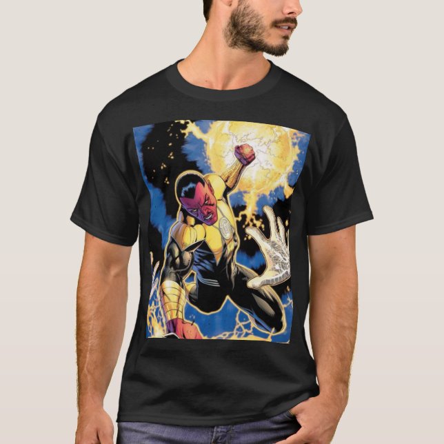 Sinestro – Fear Lantern Power T-Shirt (Vorderseite)