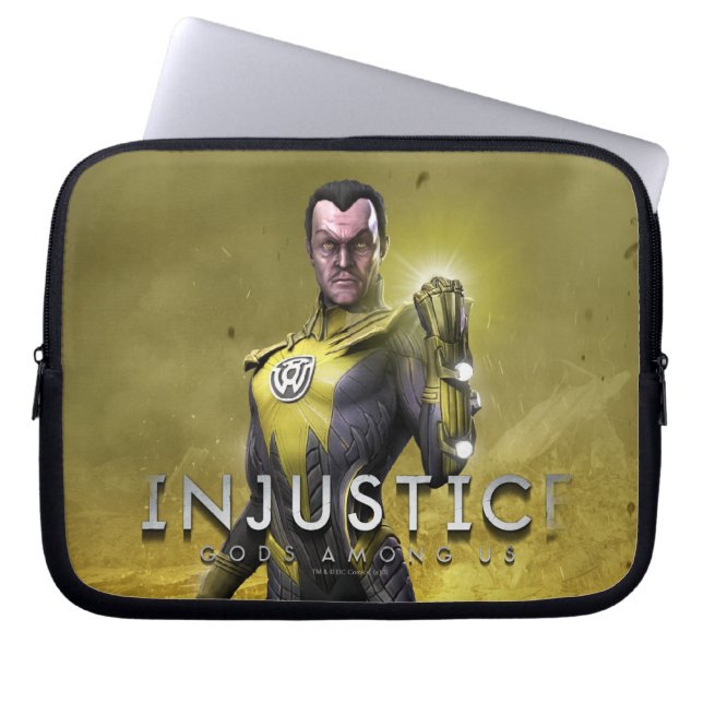 Sinestro Laptopschutzhülle (Vorderseite)