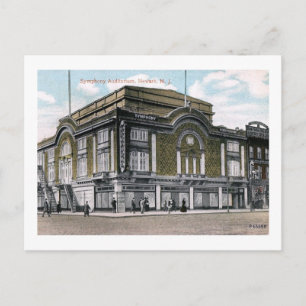 Sinfonie Auditorium, Newark NJ 1915 Vintage Postkarte