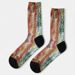 Sinfonie des Chaos - Palette Abstrakter Real Artis Socken