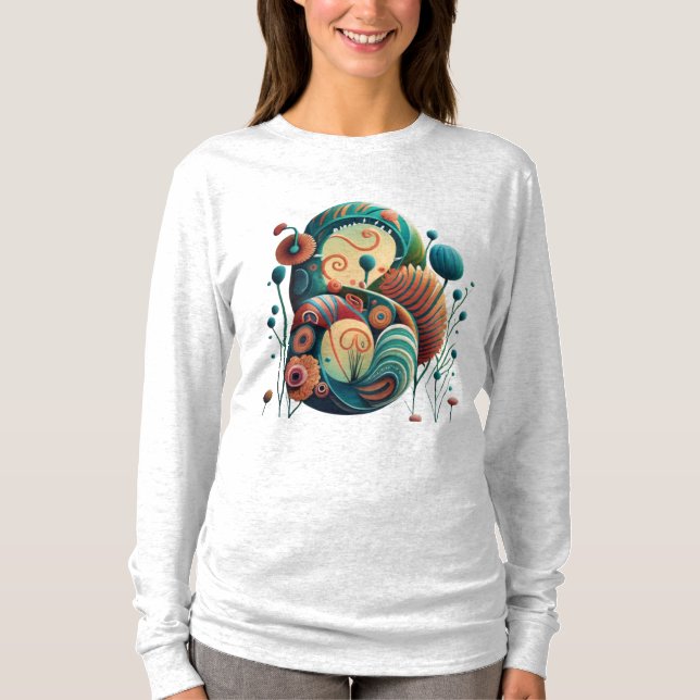 Sinfonie des Hues, Grenzen verschwommen T-Shirt (Vorderseite)