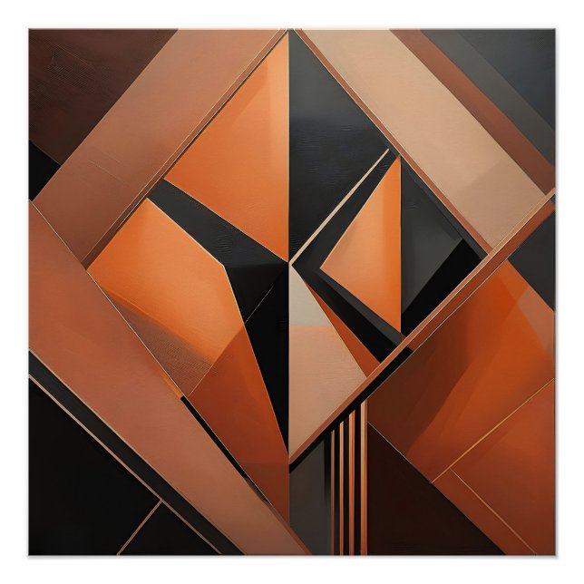 Sinfonie von Angles und erdigen Tones Poster (Vorderseite)