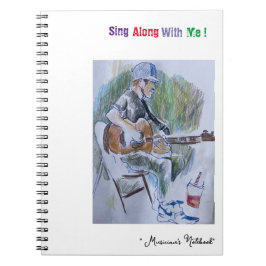 "Sing Along"-Notebook Notizblock