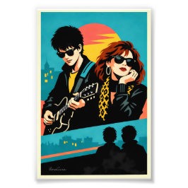 Sing Street Inspired Retro Movie Poster