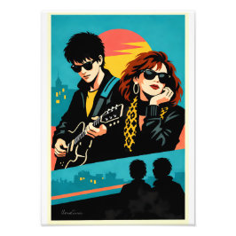 Sing Street Inspired Retro Movie Poster