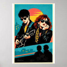 Sing Street Inspired Retro Movie Poster