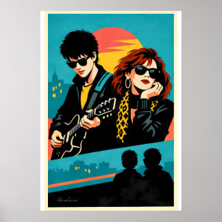 Sing Street Inspired Retro Movie Poster