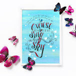 Sing To Sky Music Zitat Poster<br><div class="desc">ALSO VERANLASSEN SIE UNS,  WÄHREND WIR ZUM HIMMEL Singen - eine Musik,  die von 21 Piloten gesungen wird. Ein schönes Plakatwand-Angebot für jeden 21 Piloten-Fan.</div>