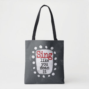 Sing, wie du es Gemein hast Totbeutel