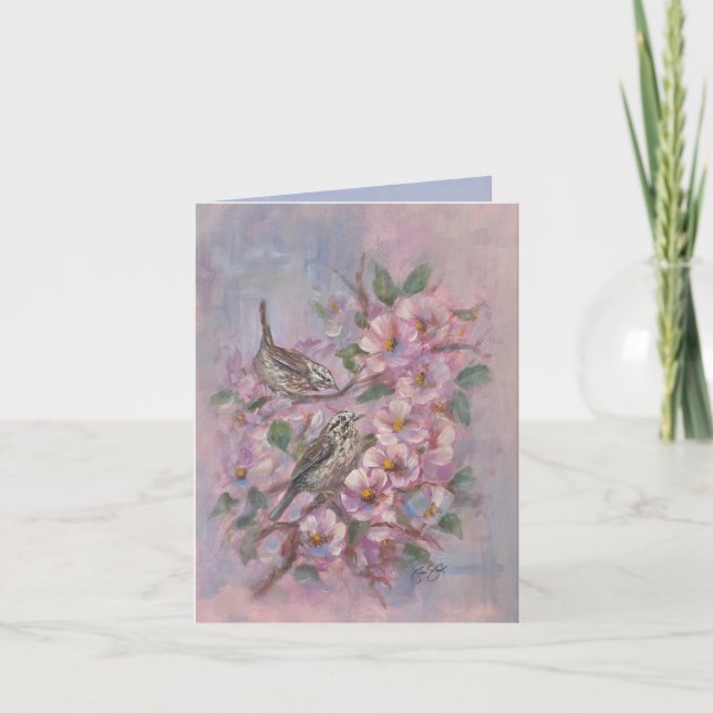 Singammer 4 x 5,6" dankeskarte (Vorderseite)