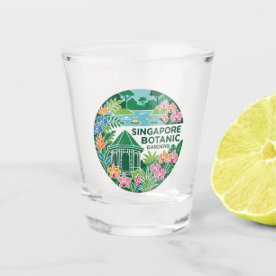 Singapore Botanischer Garten Singapur Schnapsglas