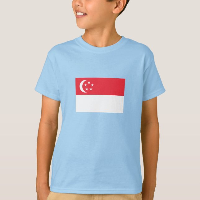 Singapore Flag T-Shirt (Vorderseite)