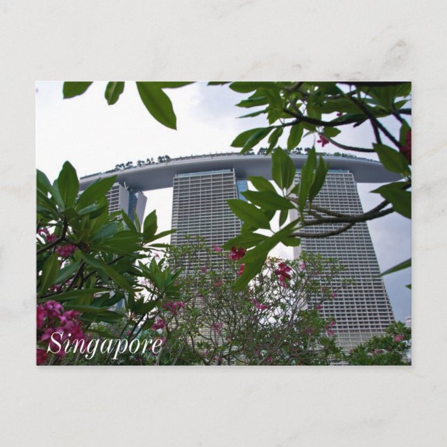 Singapore Gardens Postkarte (Vorderseite)