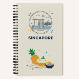 Singapore Heritage & Travel Photo Archive Journal Notizbuch