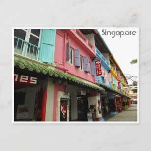 Singapore-Kai Postkarte