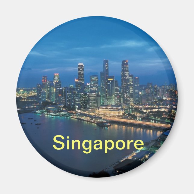 Singapore-Magnet Magnet (Vorne)