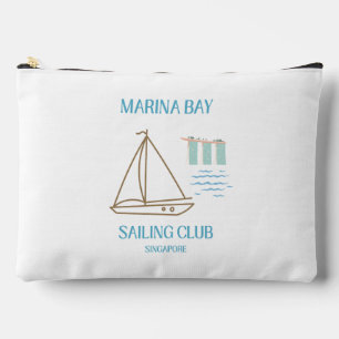 Singapore Marina Bay Luxus-Segelschiff-Club Zubehörtasche