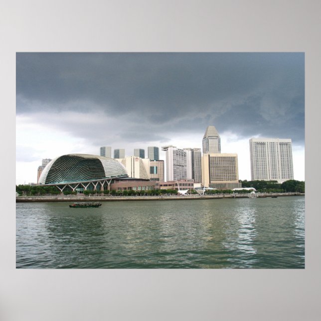 Singapore Marina Bay Poster (Vorne)