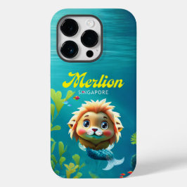 Singapore Merlion für iPhone 14 Pro Case