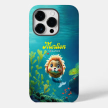 Singapore Merlion für iPhone 14 Pro Case